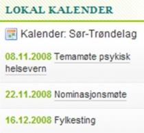 Kalender www.venstre.no