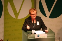 Anne Margrethe Larsen. Landsmøte 2008.