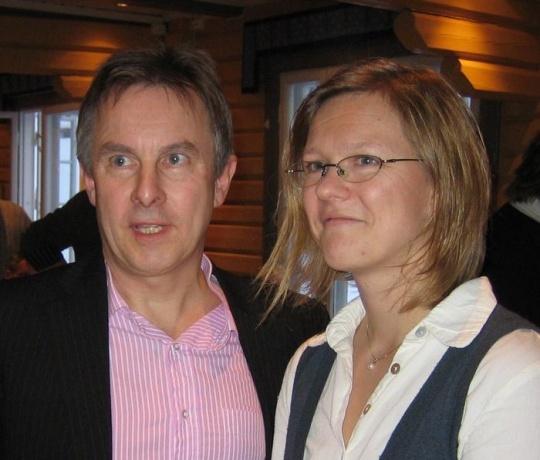  Andrekandidat Helge Stiksrud og førstekandidat Ulla Nordgarden