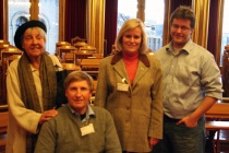 Fra venstre: Eli Britt Rognerud, Dag Berntsen og Gunn-Torill Homme Mathisen, Lasse Narjord Thue