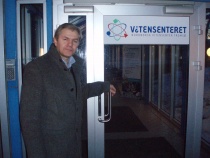 Roar Sollied ved Vitensenteret