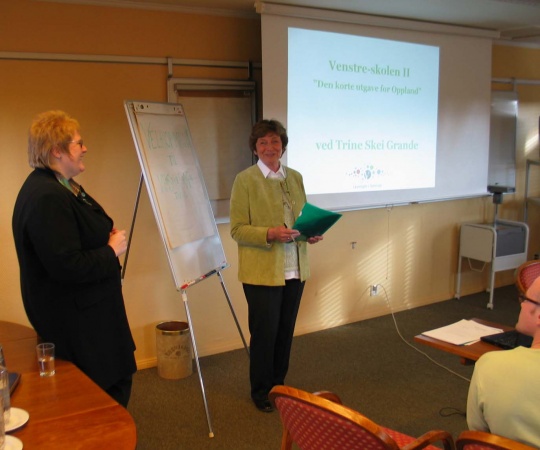 Trine Skei Grande, Marie Tingvold, Christoffer Biong