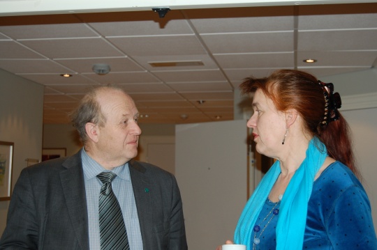 Odd Einar Dørum og Judith Kapstad