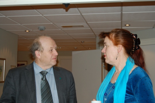 Odd Einar Dørum og Judith Kapstad