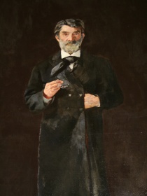  Johan Sverdrup, Venstres første partileder. Sverdrup ble statsminister i Norge i januar 1884.