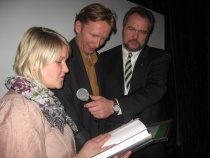 Anne Tørå Solsvik, Per Tore Woie og Lars Sponheim