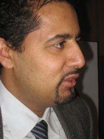 Abid Q. Raja i Grimstad