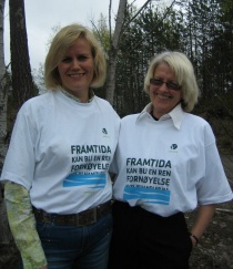  Gunn-Torill Homne Mathisen (Hurum) og Mary Sandal Johansen (Røyken)
