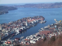 Bergen fra Fløyen