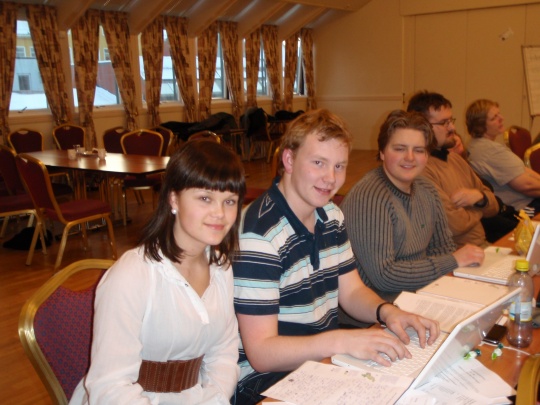 UV delegasjon på Nordland Venstres årsmøte 2009
