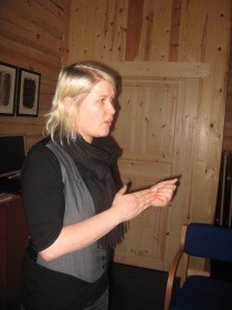 Anne Solsvik på fylkesårsmøtet