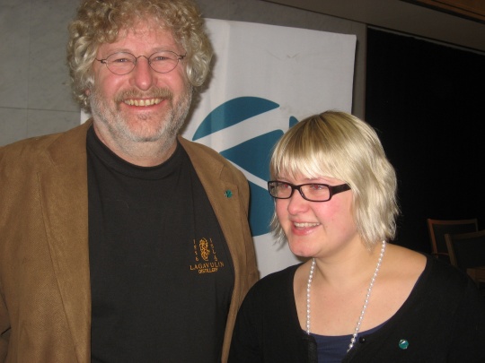  Øystein Haga og Anne Solsvik er Venstres førstekandidater ved årets Stortingsvalg.