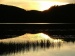 Solnedgang ved tjernet, vann Solnedgang ved tjernet, vann