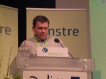 Sindre Westerlund Mork på landsmøtet 2009