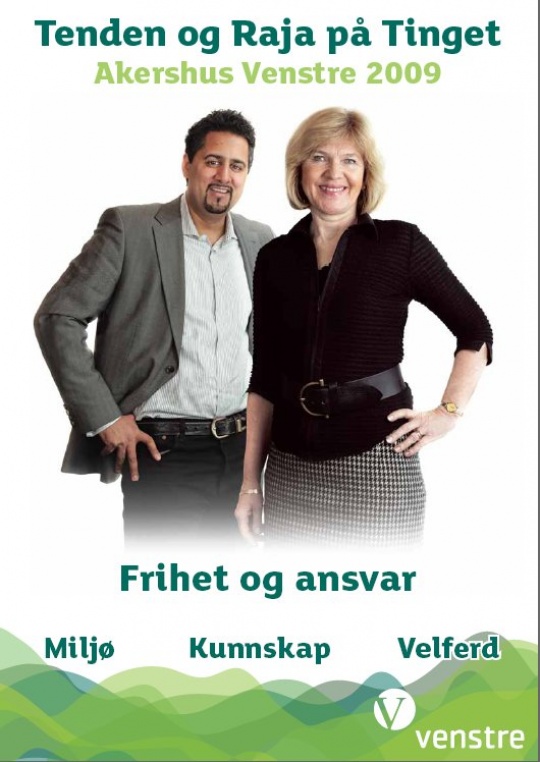 Valgkampavis Akerhsus Venstre 2009