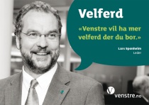 Lars Sponheim om velferd Lars Sponheim om velferd