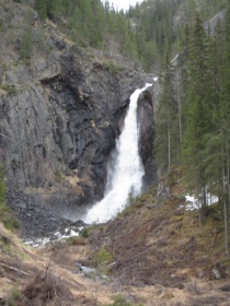 Fossefall vann vannkraft Etnedal