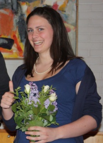 Ingvild W. Thorsvik, nestleder Mandal Venstre, i bystyresalen under asyldebatt våren 2009