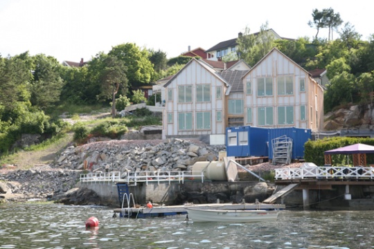 Dette huset på Nærsnes skaper protest.