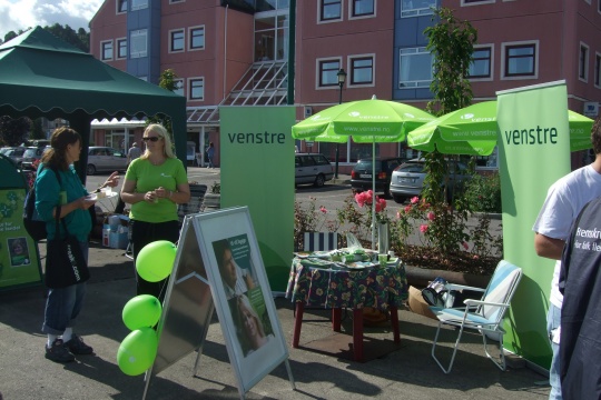  Monica H. Augheim i aksjon i Holmestrand