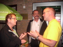 Anne Margrethe Larsen, Arild Berge og Terje Imeland (Krf).