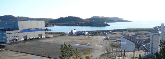 Maritim industri på Gismerøya i Mandal
