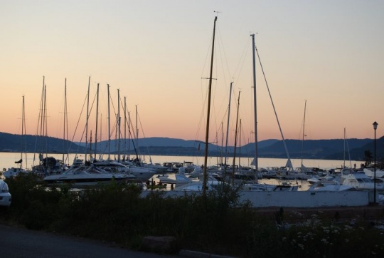 Solnedgang i Holmsbu