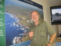 Jan Kløvstad på Dounreay Visitor Center