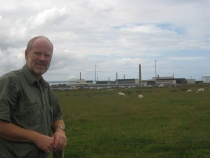 Jan Kløvstad foran Dounreay