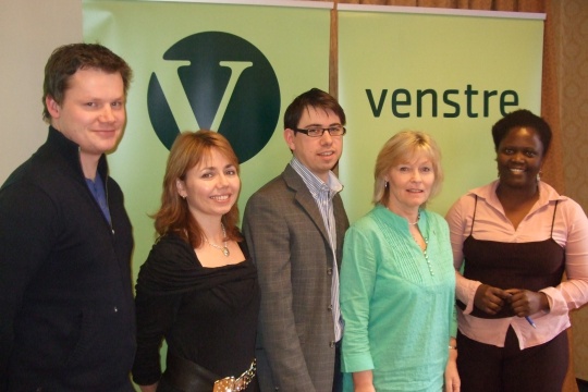  Fra v.: Per M. Berg, Marianne Reistveit, Hilmar Flatabø, Karin S. Frøyd og Emily Awuor