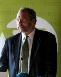 Lars Sponheim. Venstres Landsstyremøte i Oslo 6. mars 2010.