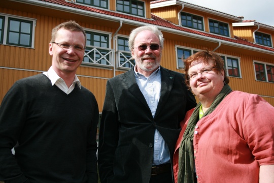 Lillehammer Venstre på Venstres landsmøte i Sarpsborg 2010. Terje Kongsrud, Arne Christian Stryken og Bjørg Lien i Sarpsborg.