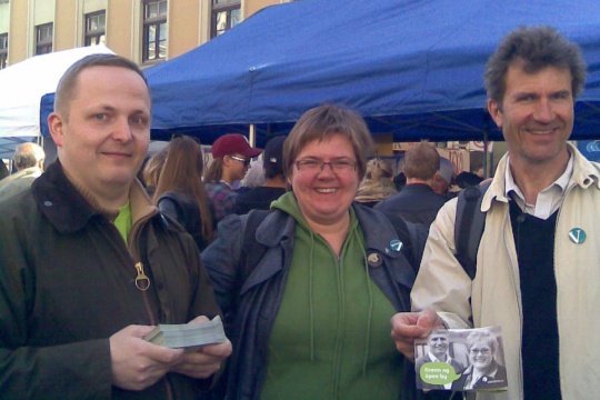 Andreas Dobloug, Linn Beate Kaald Thoresen, Einar Kjerschow
