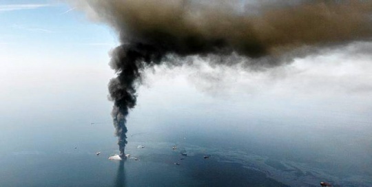 Oljesølet etter eksplosjonen på dypvannsriggen Deepwater Horizon