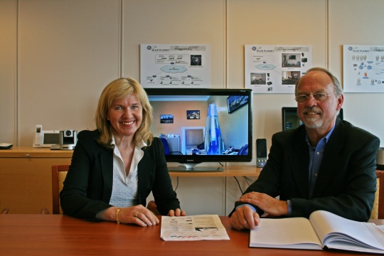 Borghild Tenden og Tom Sømborg.