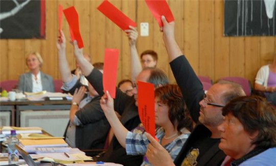 Njål S. Føsker fikk ikke nok oppslutning om sitt utsettelsesforslag, til tross for støtte fra blant 
