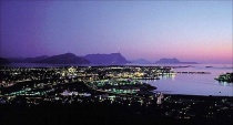 Bodø by-night