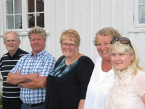 Øyvind Bjorvatn, Svein Thorsen, Trine Skei Grande, Marit Thorsen og Anne Tørå Solsvik