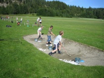 Juniorgolf på Myhrene