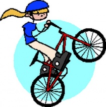 sykkel-jente