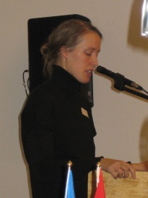  Liina Järviste fra sosialdepartementet i Estland