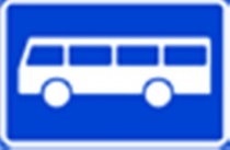 Bussholdeplass-skilt