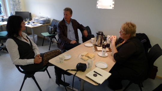 Corinna Stene, Olbjørn Kvernberg og Trine Skei Grande