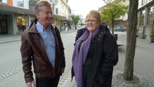 Olbjørn Kvernberg og Trine Skei Grande