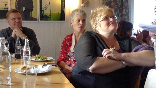 Hos Kaffi Kari i Ulsteinvik