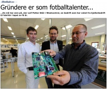 Helge Solum Larsen på bedriftsbesøk hos Westcontrol