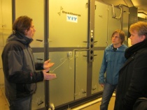 Knut Haagensen hos Jangaard forklarer om deres energieffektive prosess for klippfisktørking