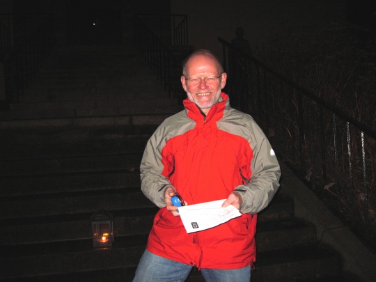  Dag Vige markerte dagen mot dødsstraff også i 2009.