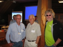  Øystein Haga (V) besøkte Langesund etter oljeutslippet i 2009