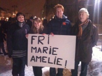 Fakkeltog for Marie Amelie